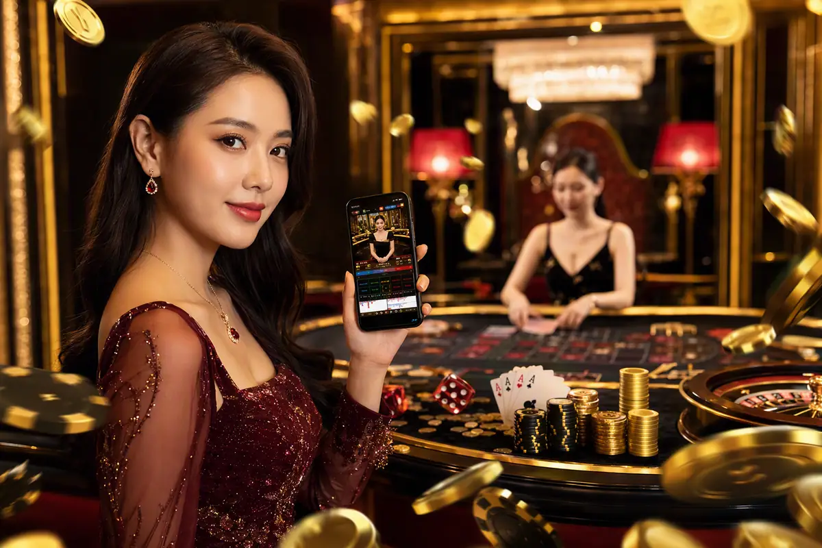tc77 Casino meja live dealer roulette